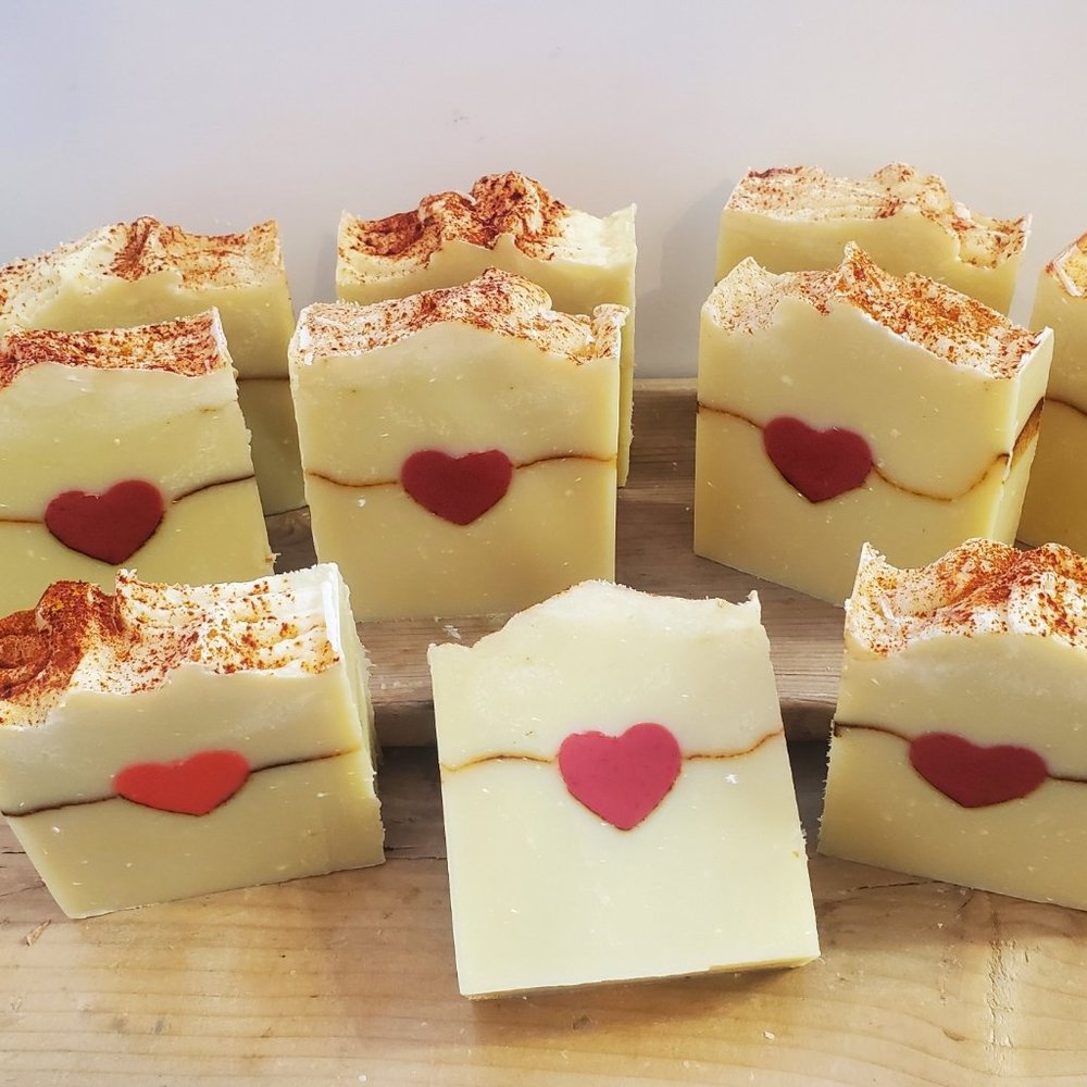 Lavishly Turmeric Love Spell | 2 Bars - Artisan Soaps | Natural Handmade Soap